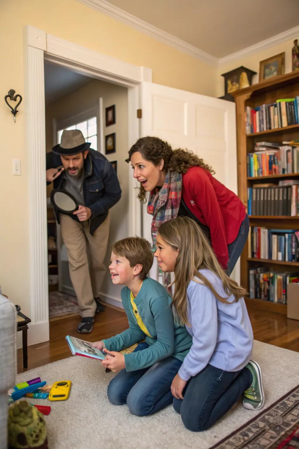 Scavenger hunts transform your home into an exciting realm of discovery.