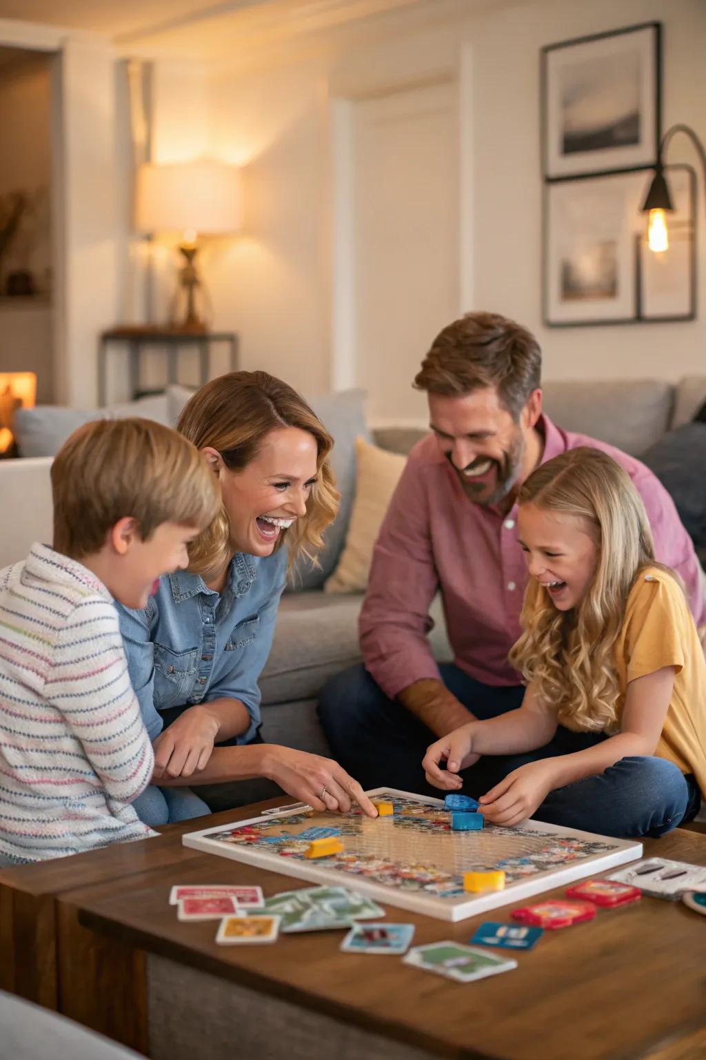 A joyous boardgame extravaganza uniting the family.