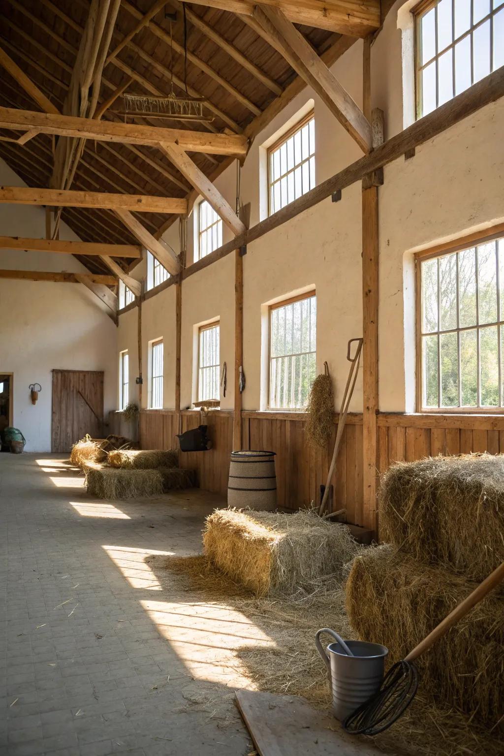 Natural illumination transforms the feel of any space.