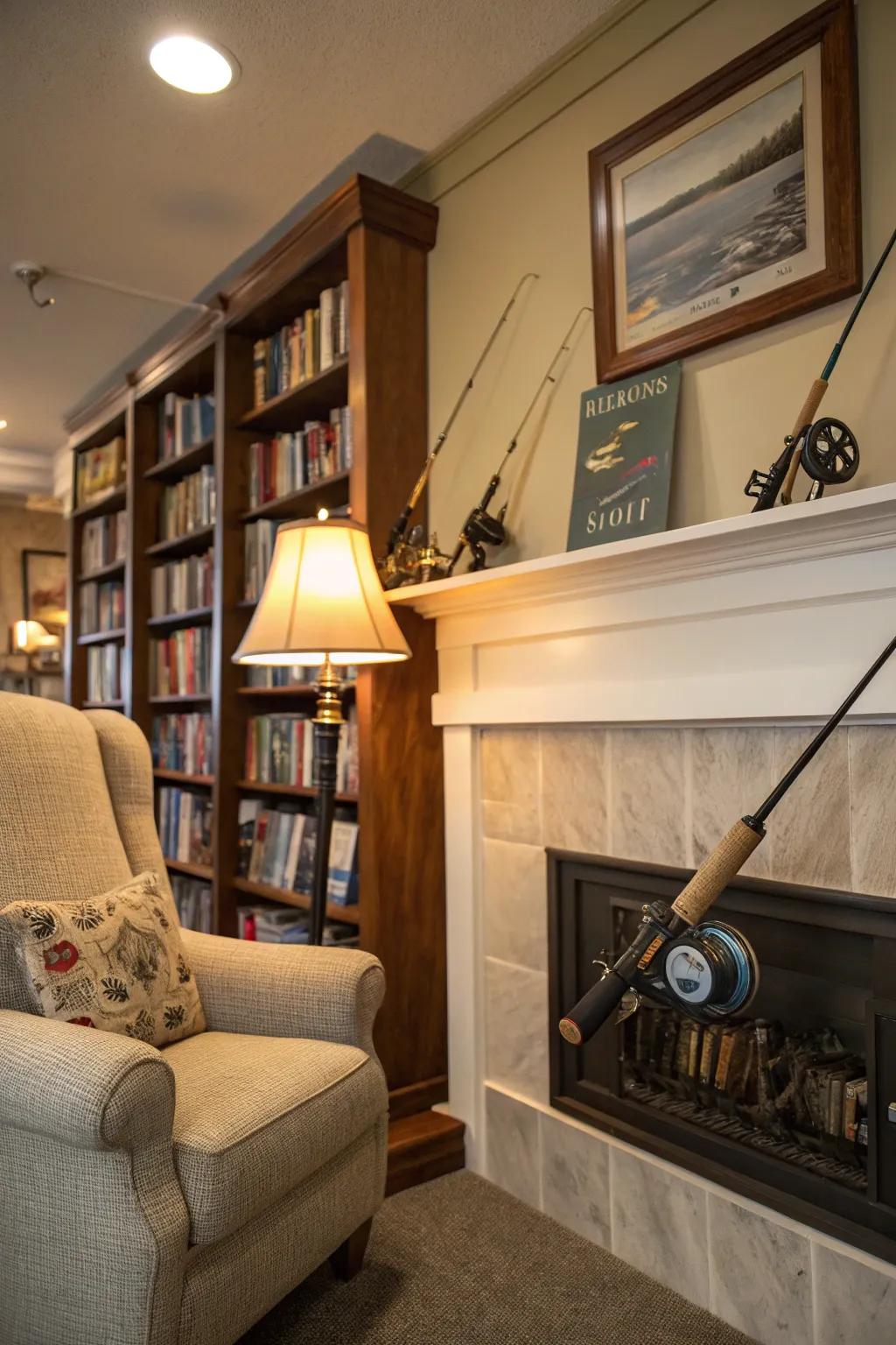 Classic spools inject a trace of history and attraction.
