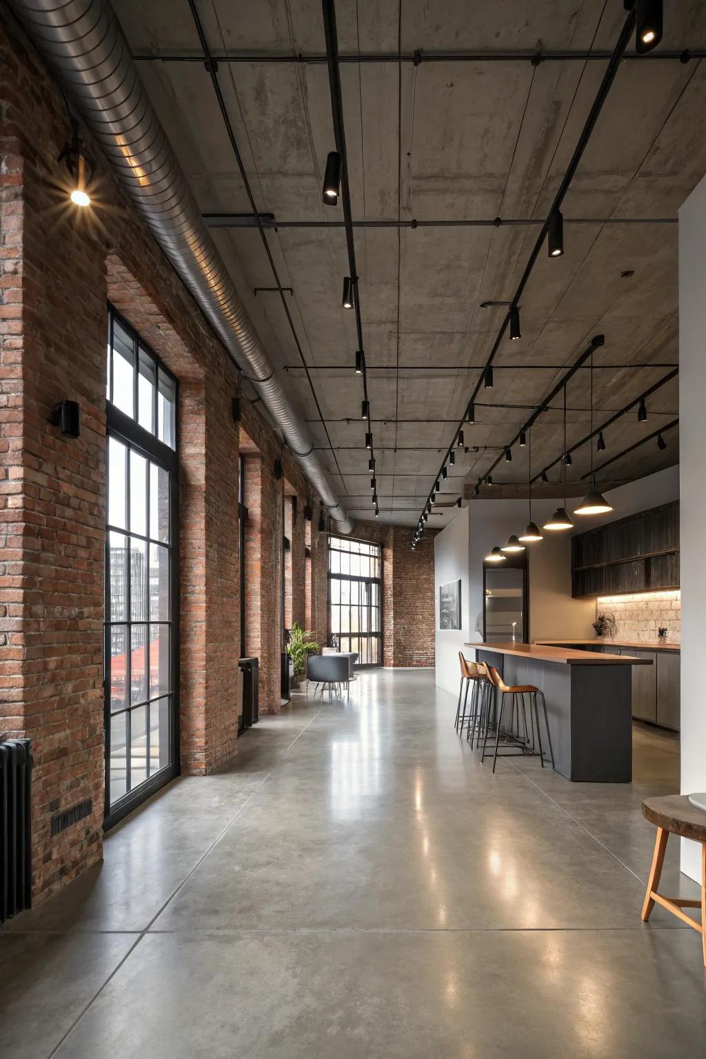 Stone compound floors add a sophisticated, contemporary edge to urban spaces.
