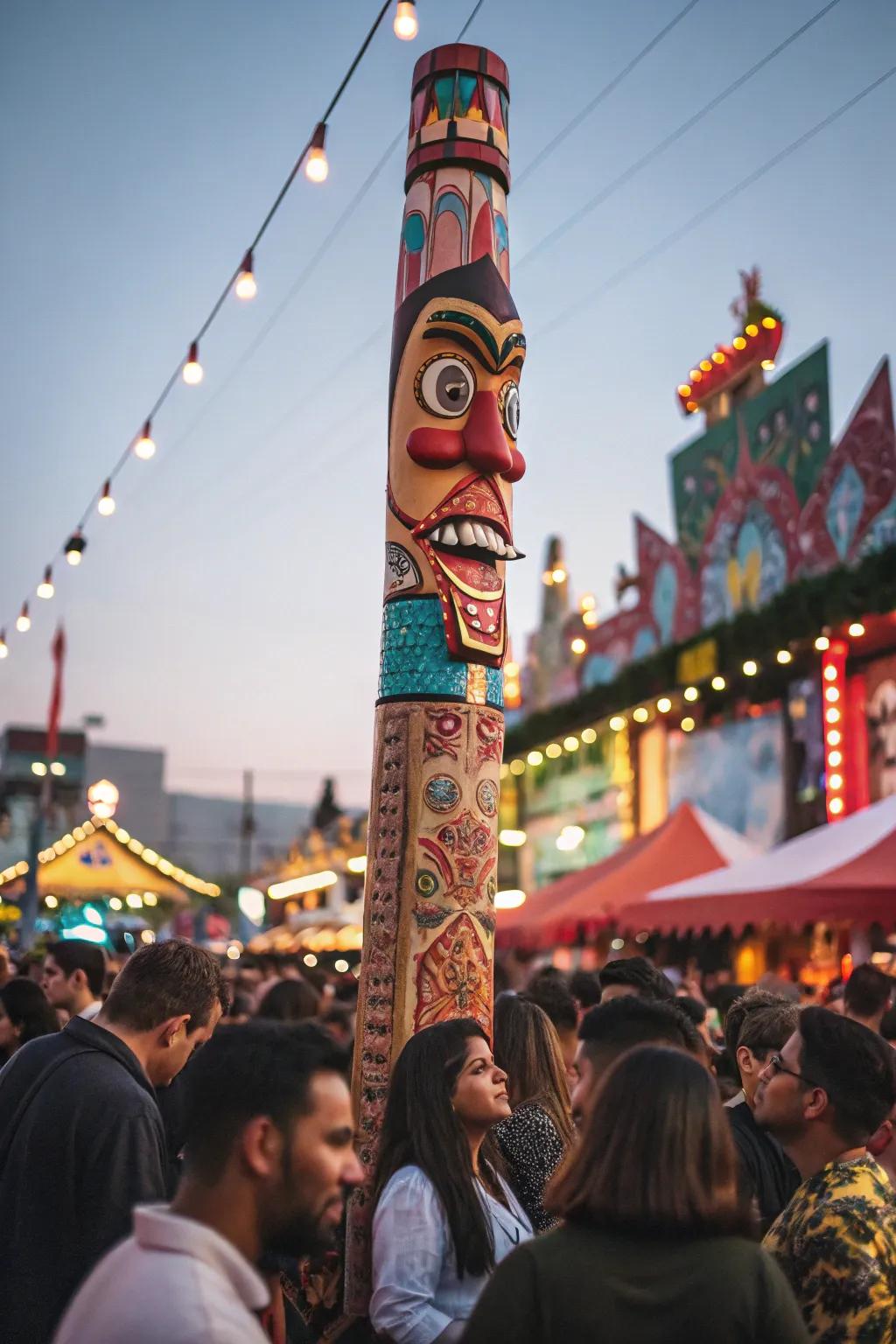 Meme markers infuse online humour into the festival setting.