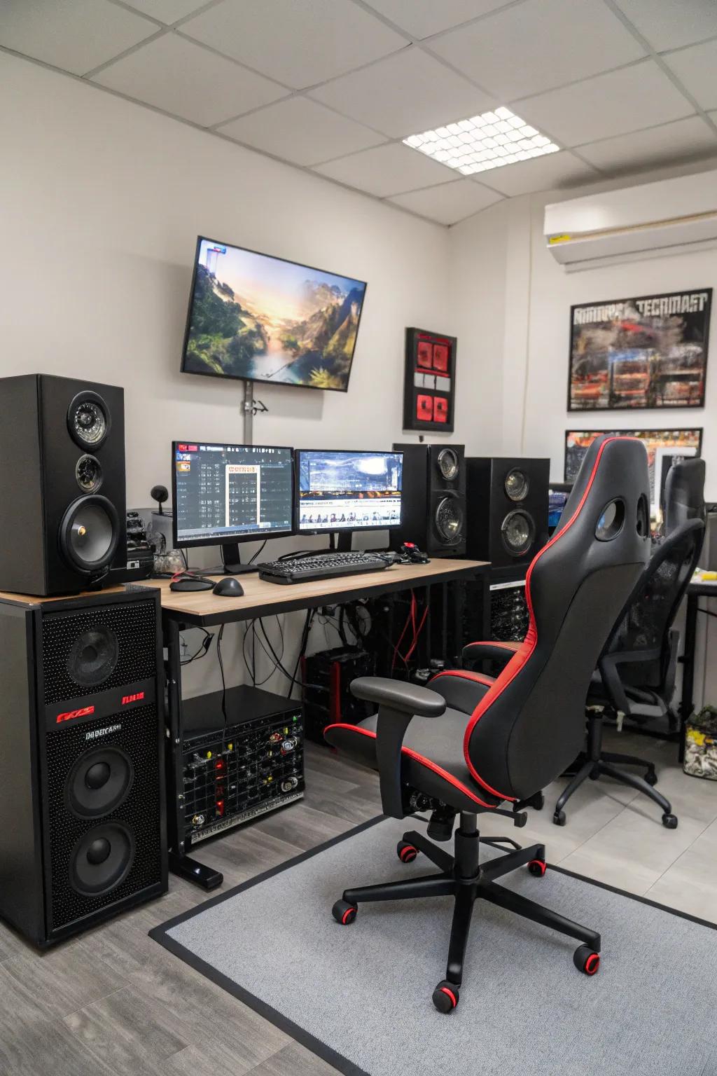Experience every sound with a first-rate audio system.