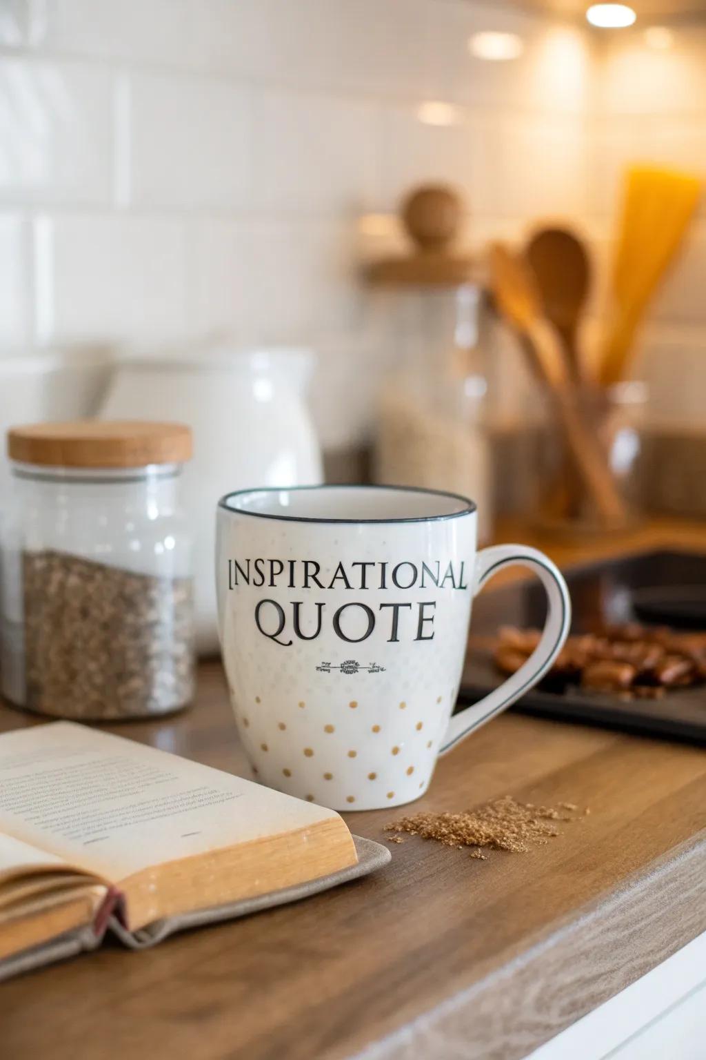 A trendy drink holder that's perfect for drinking a warm beverage.