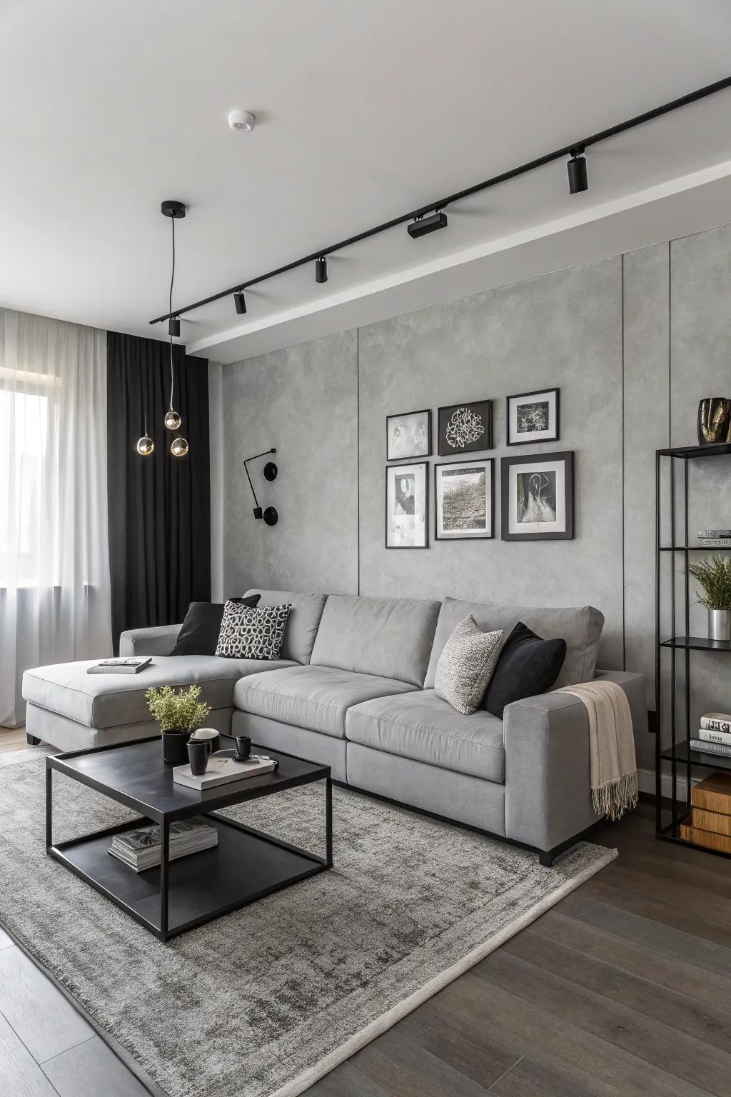 Monochrome palettes for a sophisticated modern edge.