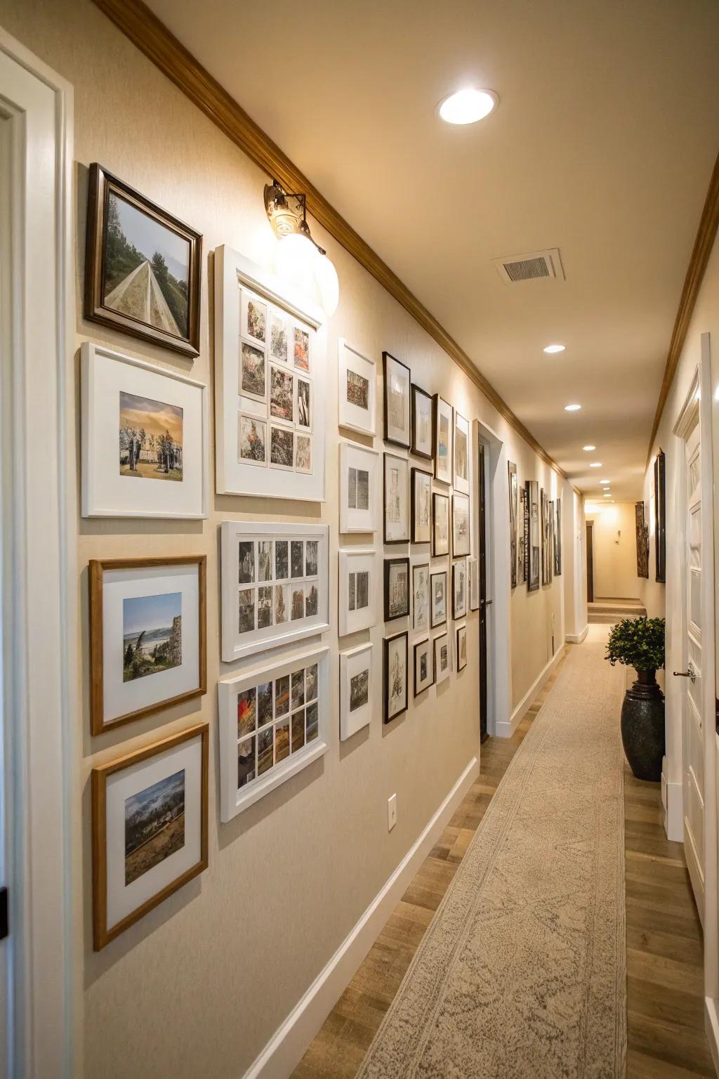 Understated frames let your images be the main attraction.