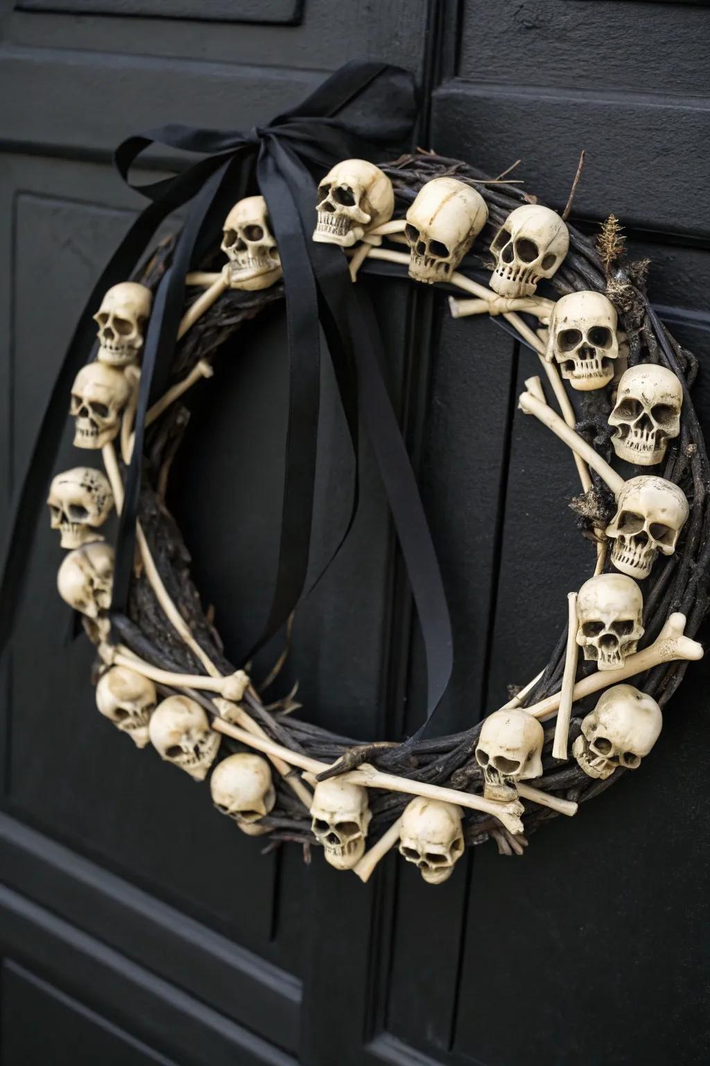 Refinement converges with the macabre in this cranium and ossicle circle.