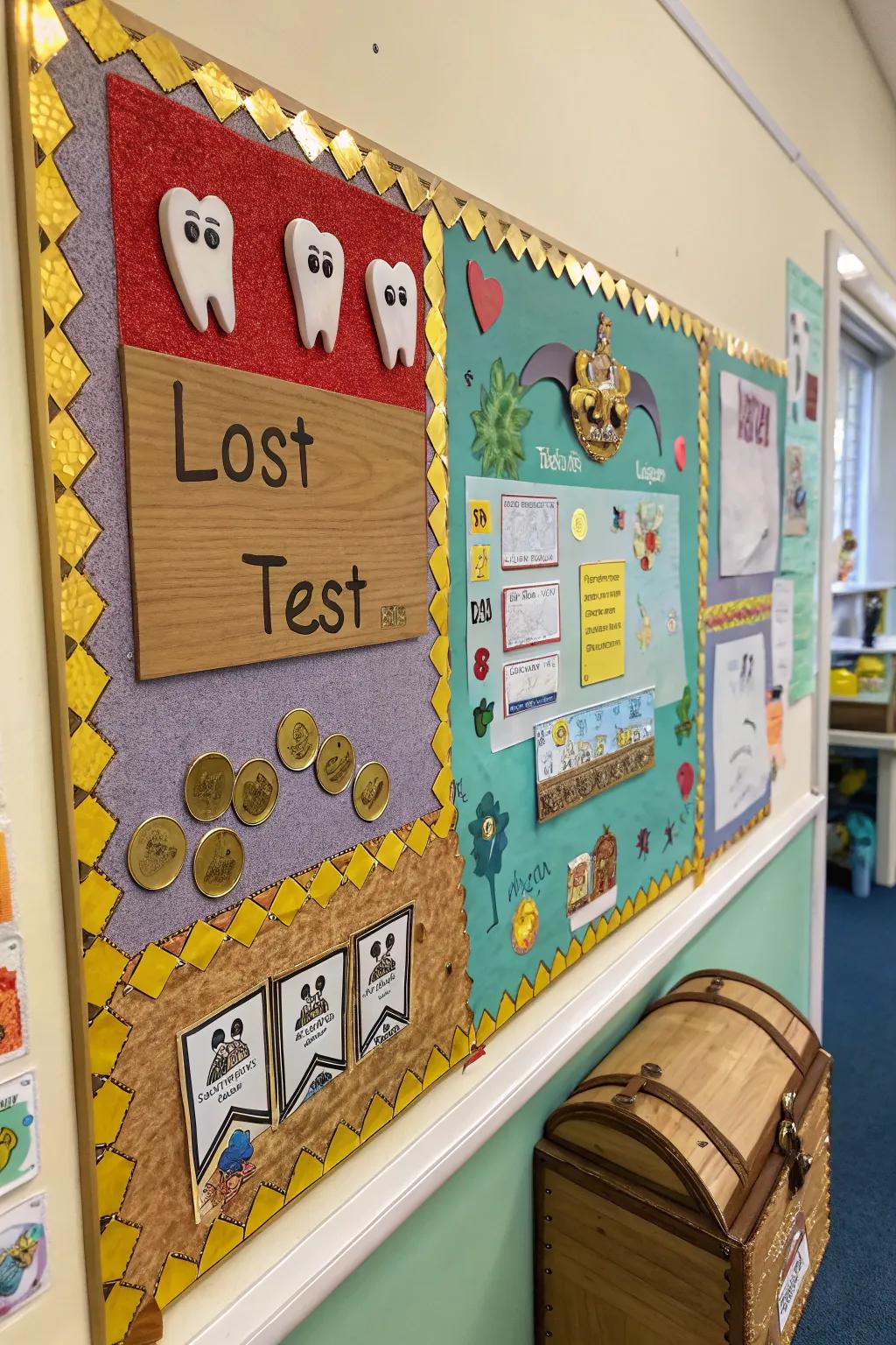 A magical stash to hold memories of lost teeth.