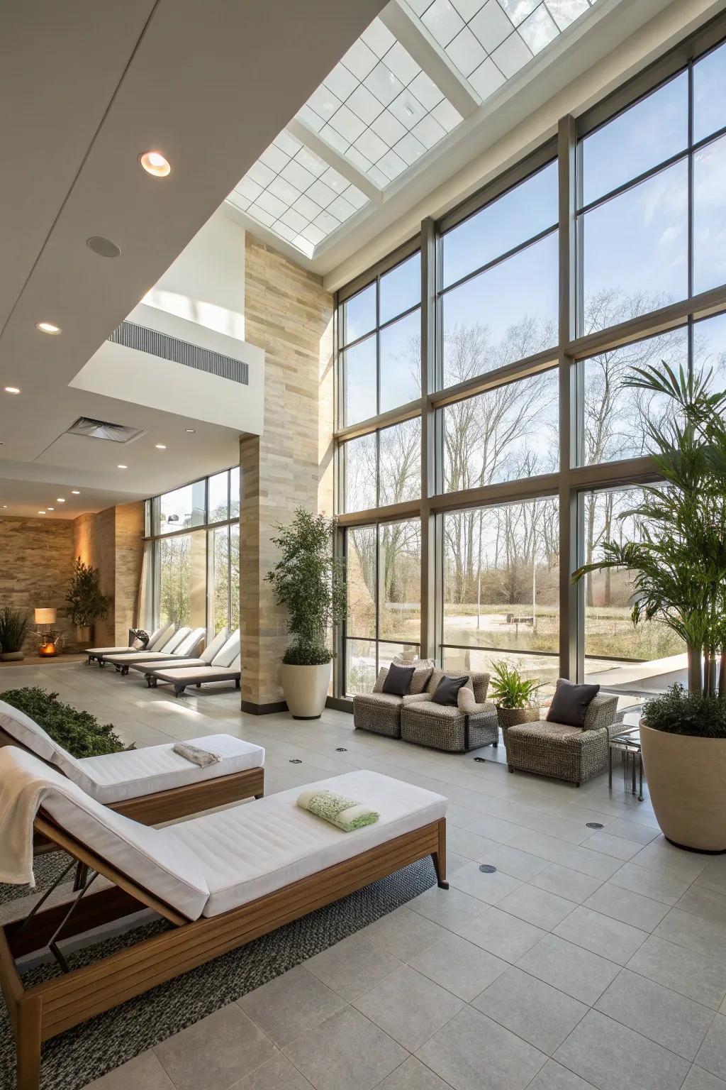 An open layout that invites leisure.