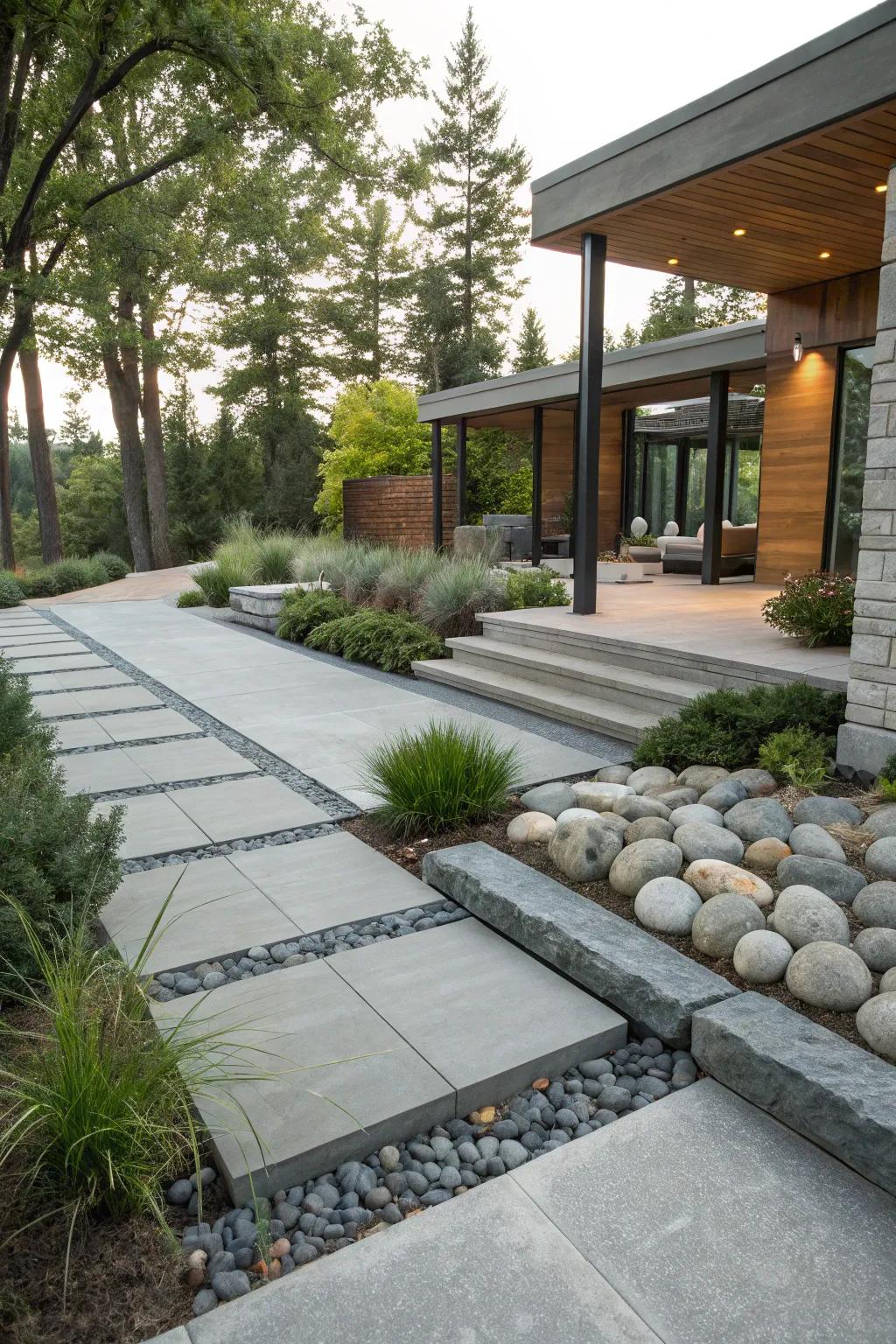 Varied tactility injects depth and intrigue into contemporary designs.