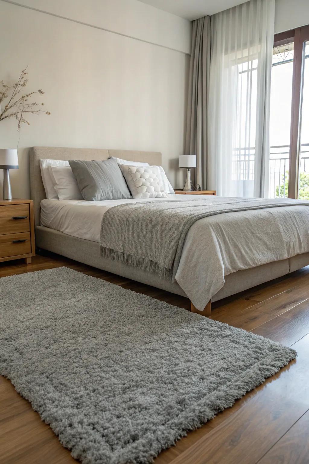 Coordinating decor enhances a room’s overall aesthetic.