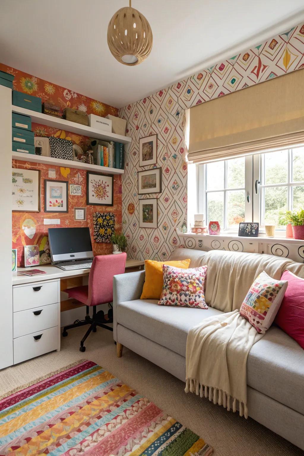 Decorative touches add warmth and personality.