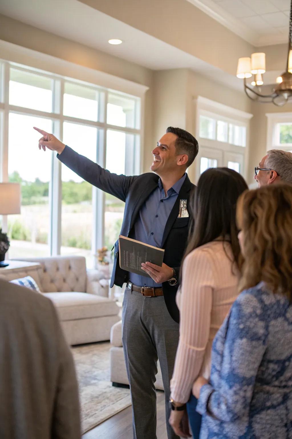 Personalized visits can improve the open house visit.