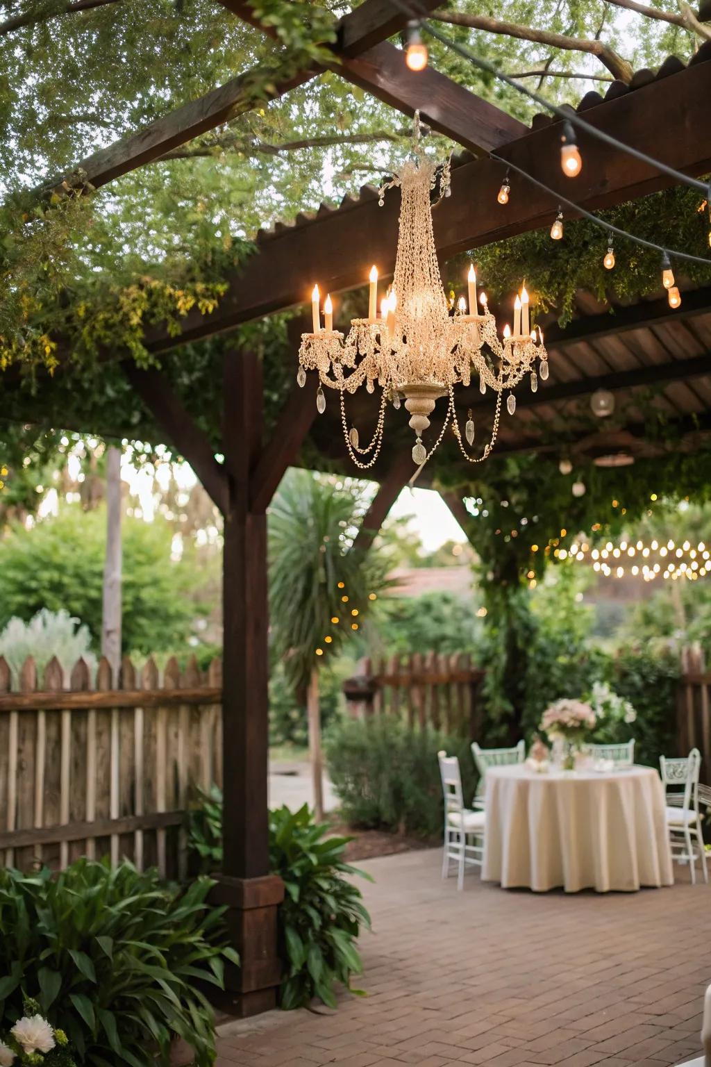 Grant renewed vigor to an antiquated light fixture with a rejuvenated outdoor-friendly transformation.