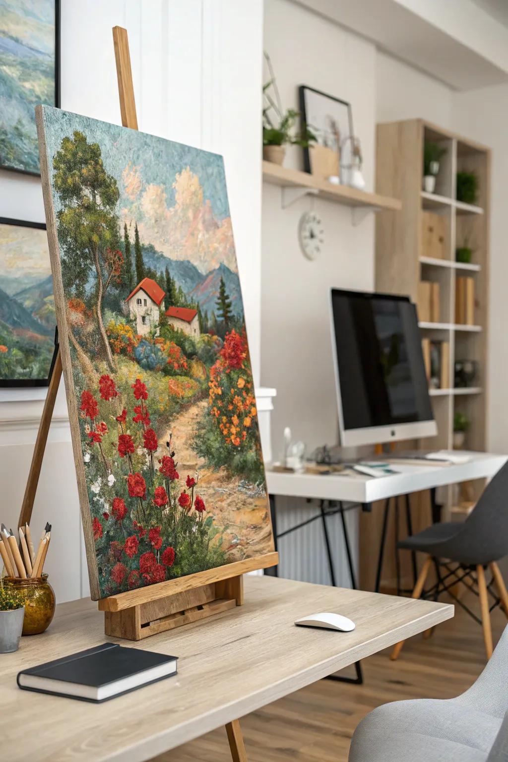 Texture adds intrigue and depth.