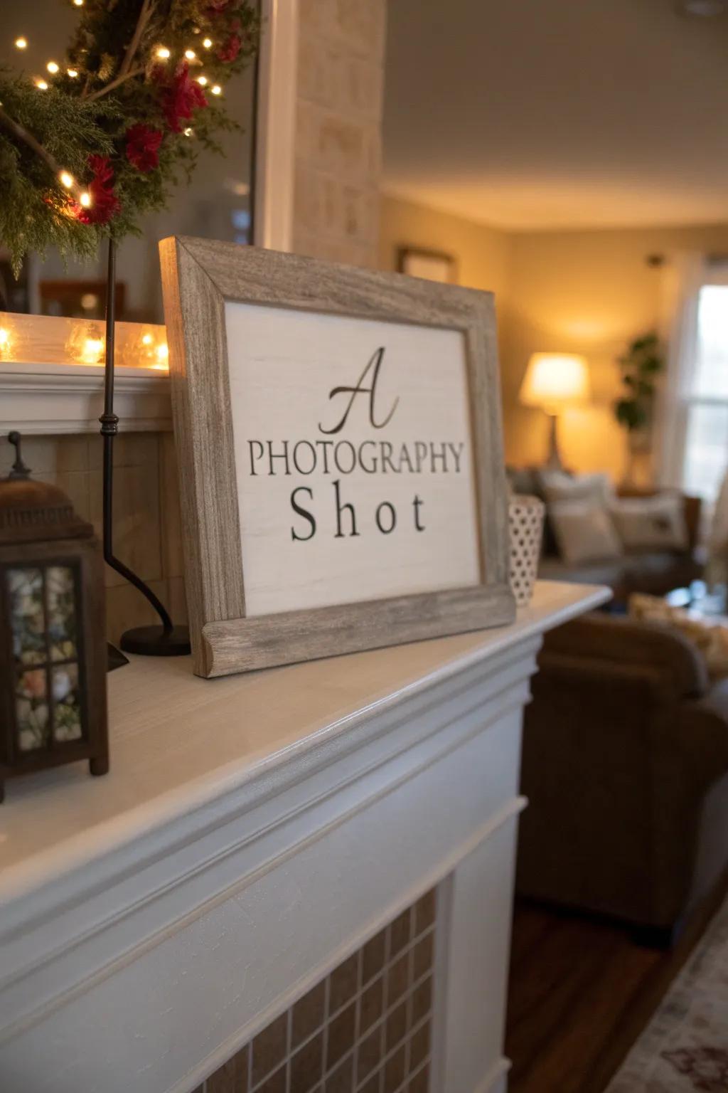 Meaningful words captured and displayed for daily inspiration.