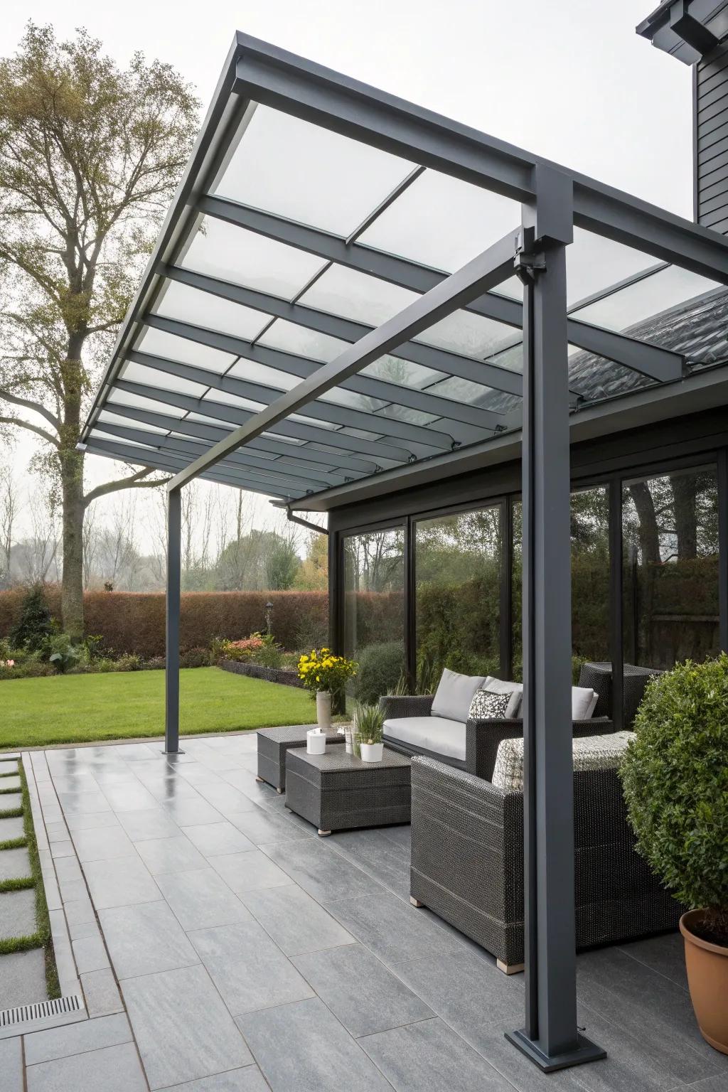 Iron and steel frameworks exude industrial style and sturdiness.