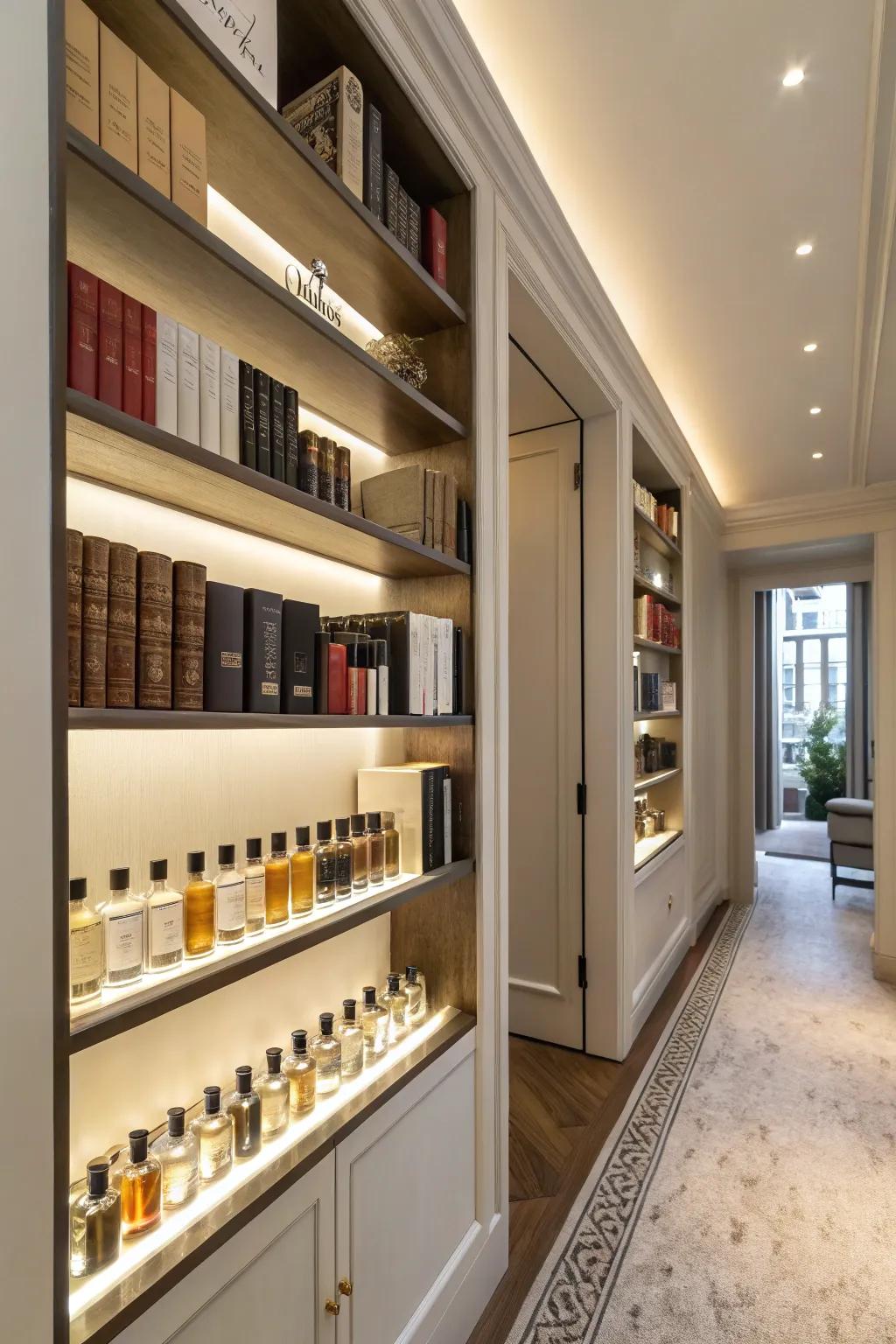 Skyward ledges provide a stylish fix for restricted spaces.