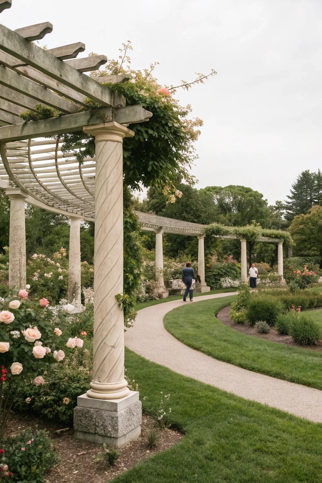 Grooved designs contribute texture and sophistication.