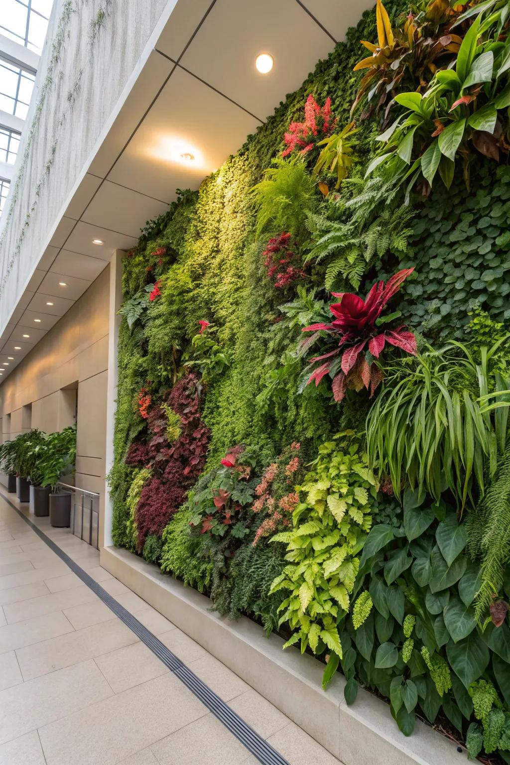 Turn your walls into verdant works of art with vertical gardens.