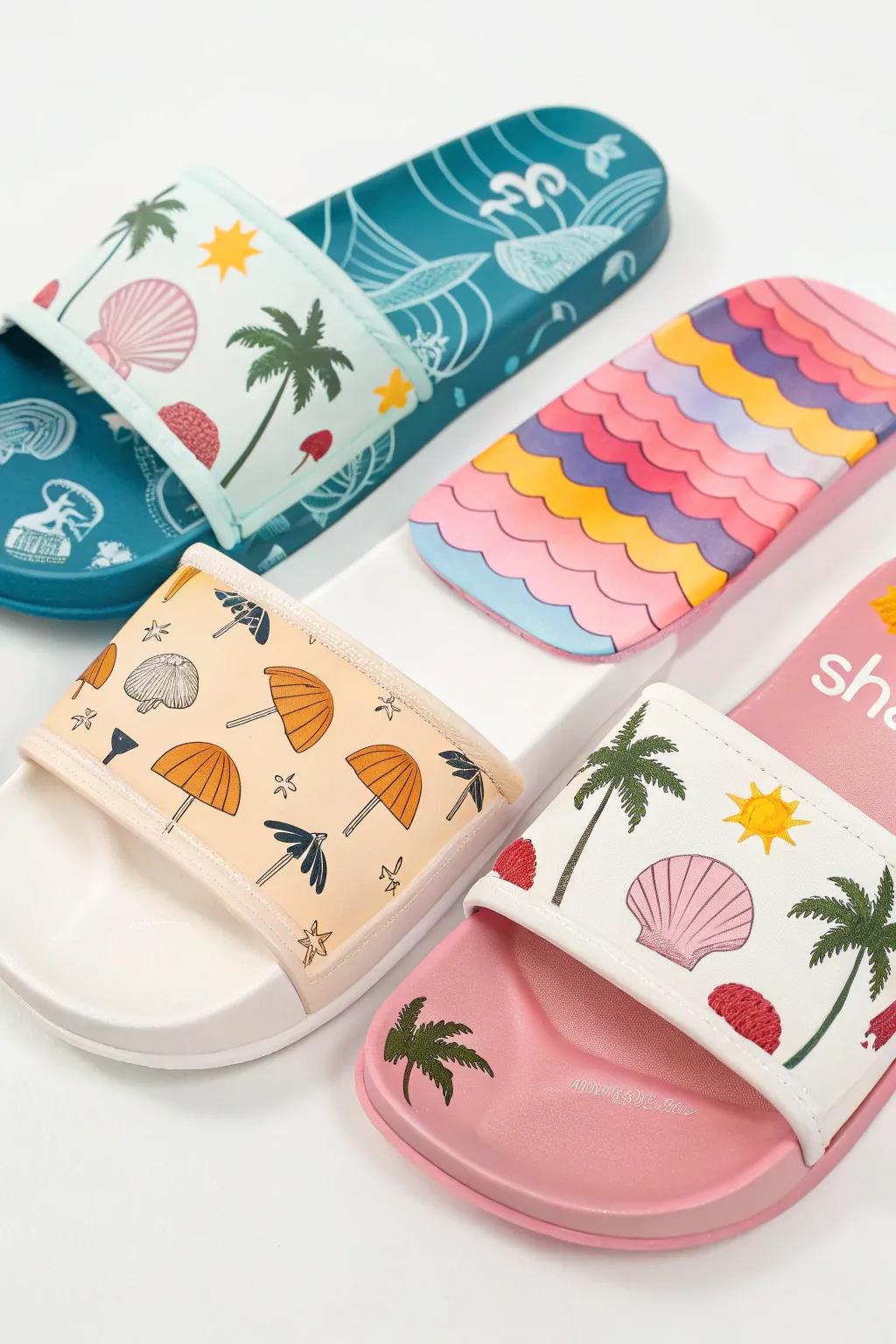 Personalized slides are a thoughtful and useful party favor.