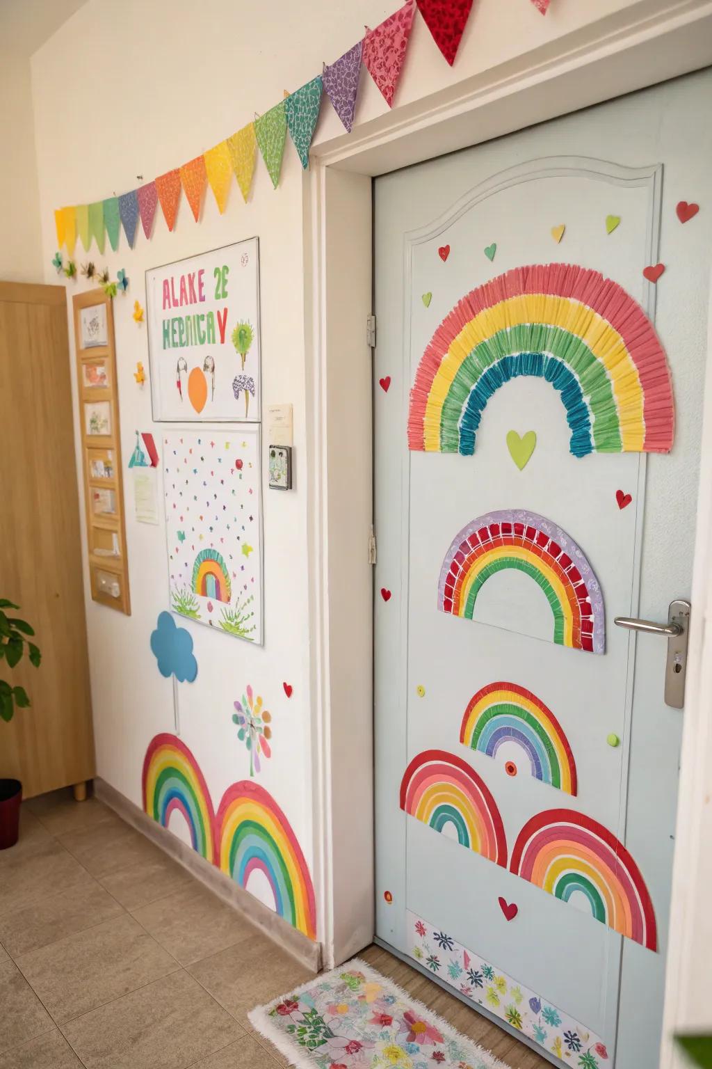 Uplifting prism patterns that inspire togetherness.