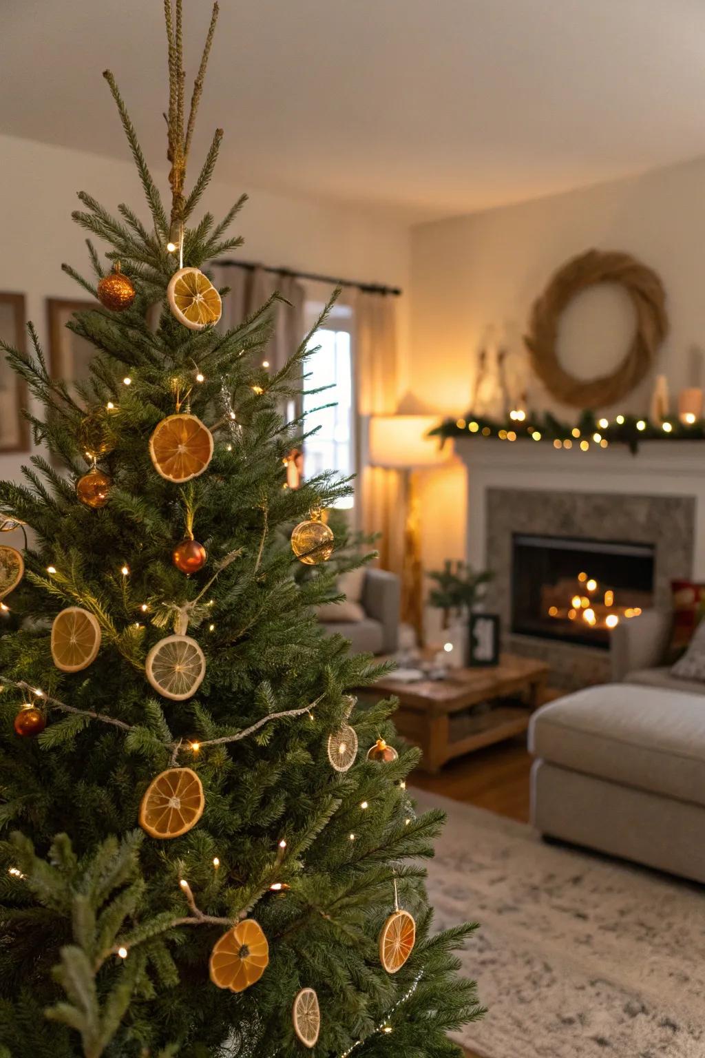 Citrus allure: fresh and fragrant.