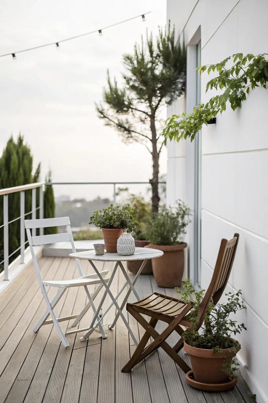 A simple design keeps your deck stylish and stress-free.