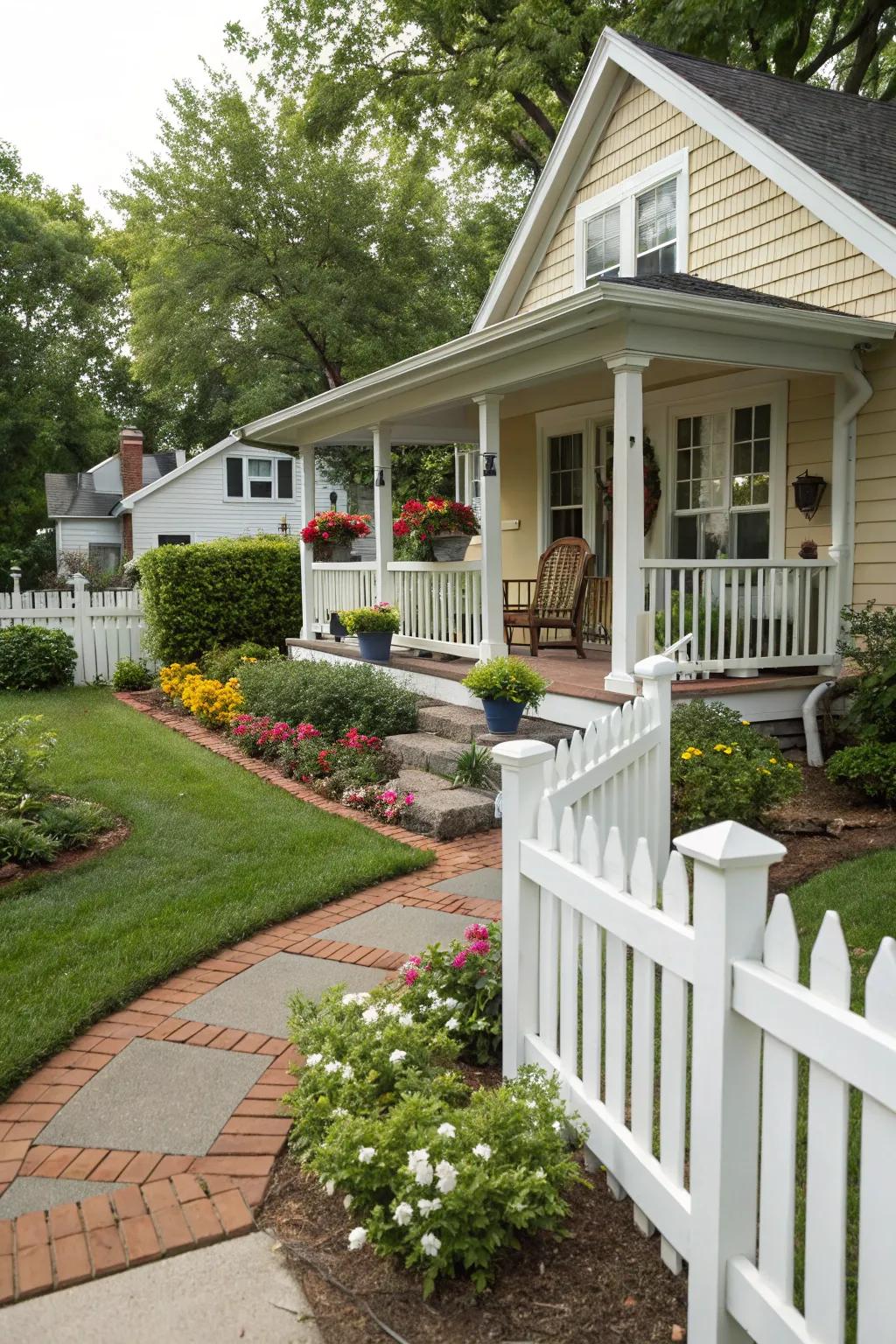 A little curb appeal really enhances your home's exterior.