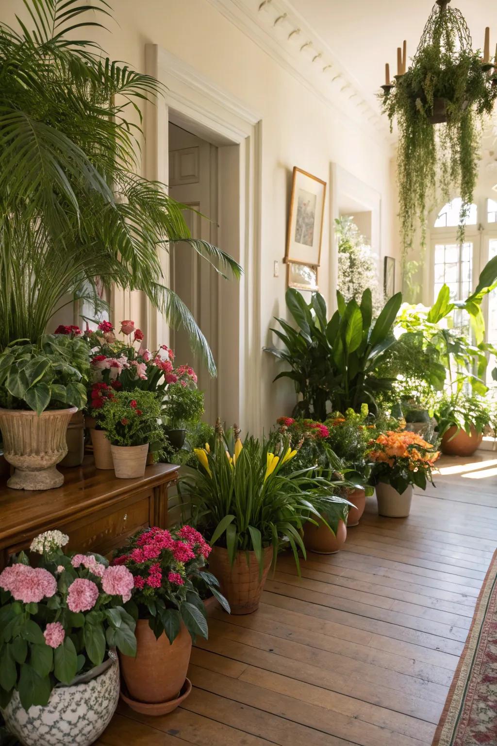 Introducing a touch of nature into a Southern-inspired room.