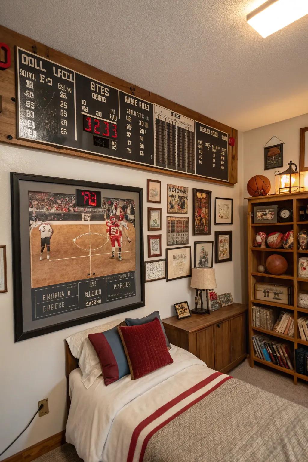 Infuse nostalgia with reminiscent athletic elements.