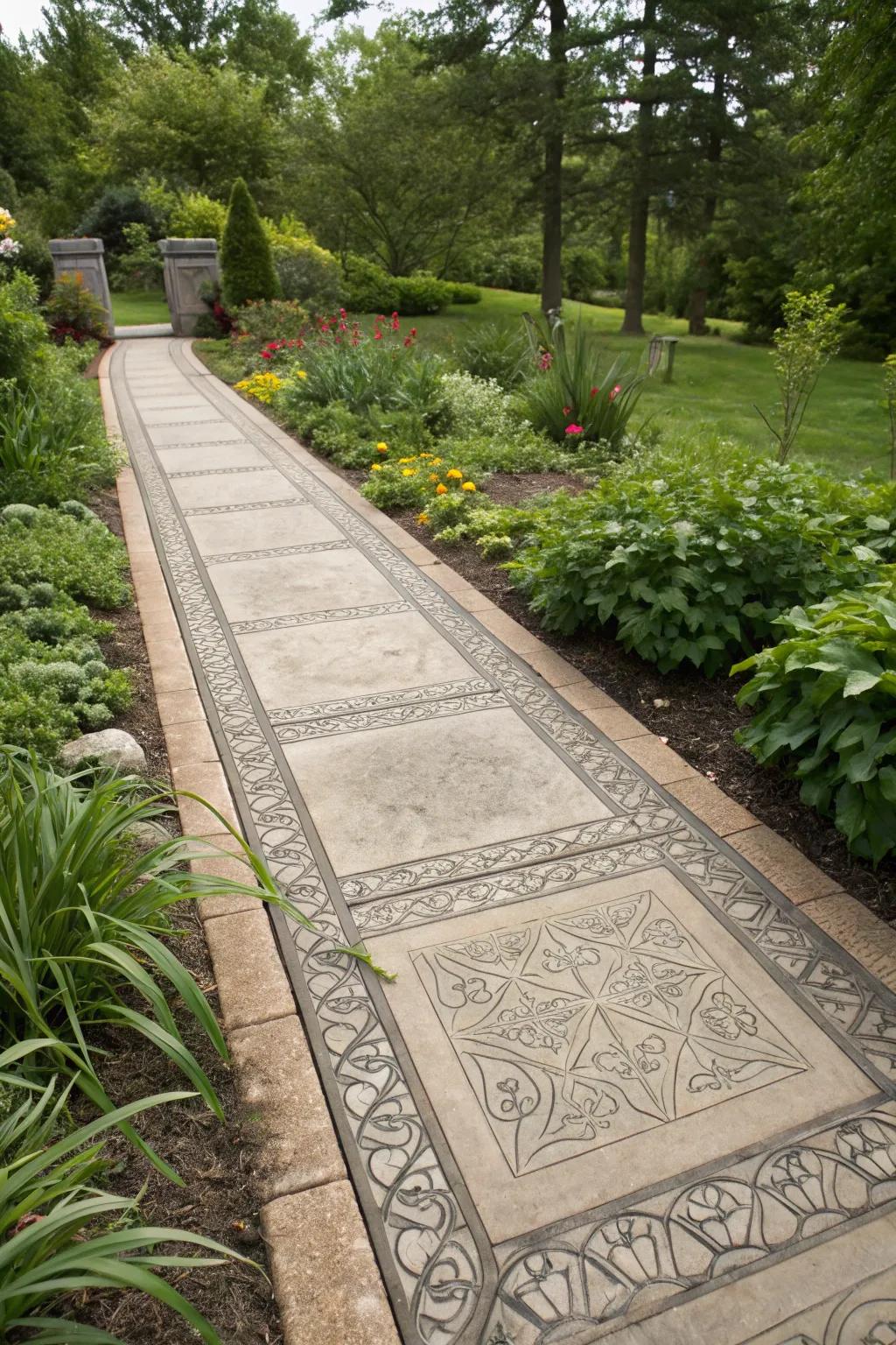 Add definition with decorative borders.