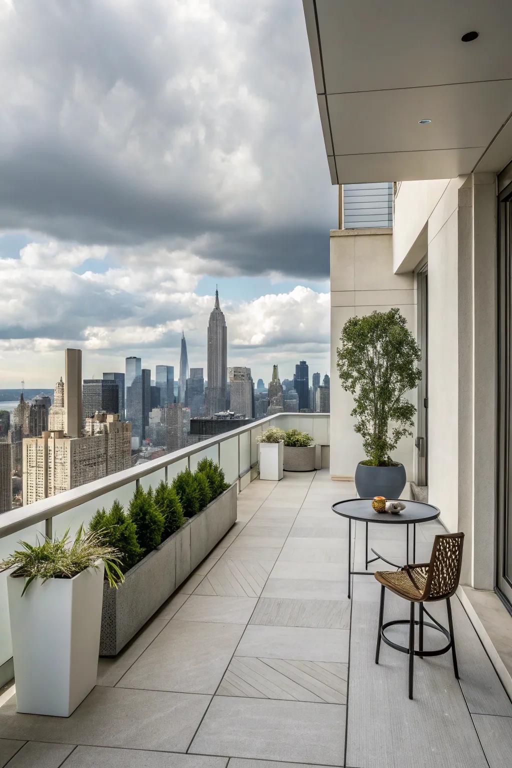 Streamlined design amplifies the splendor of natural vistas.