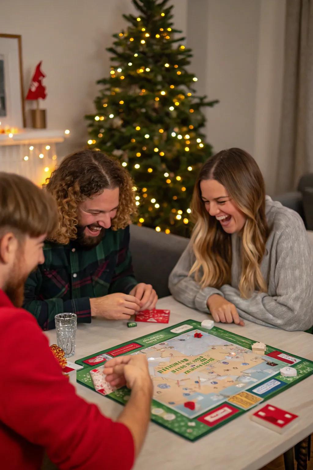 Fun filled times playing Christmas themed games.