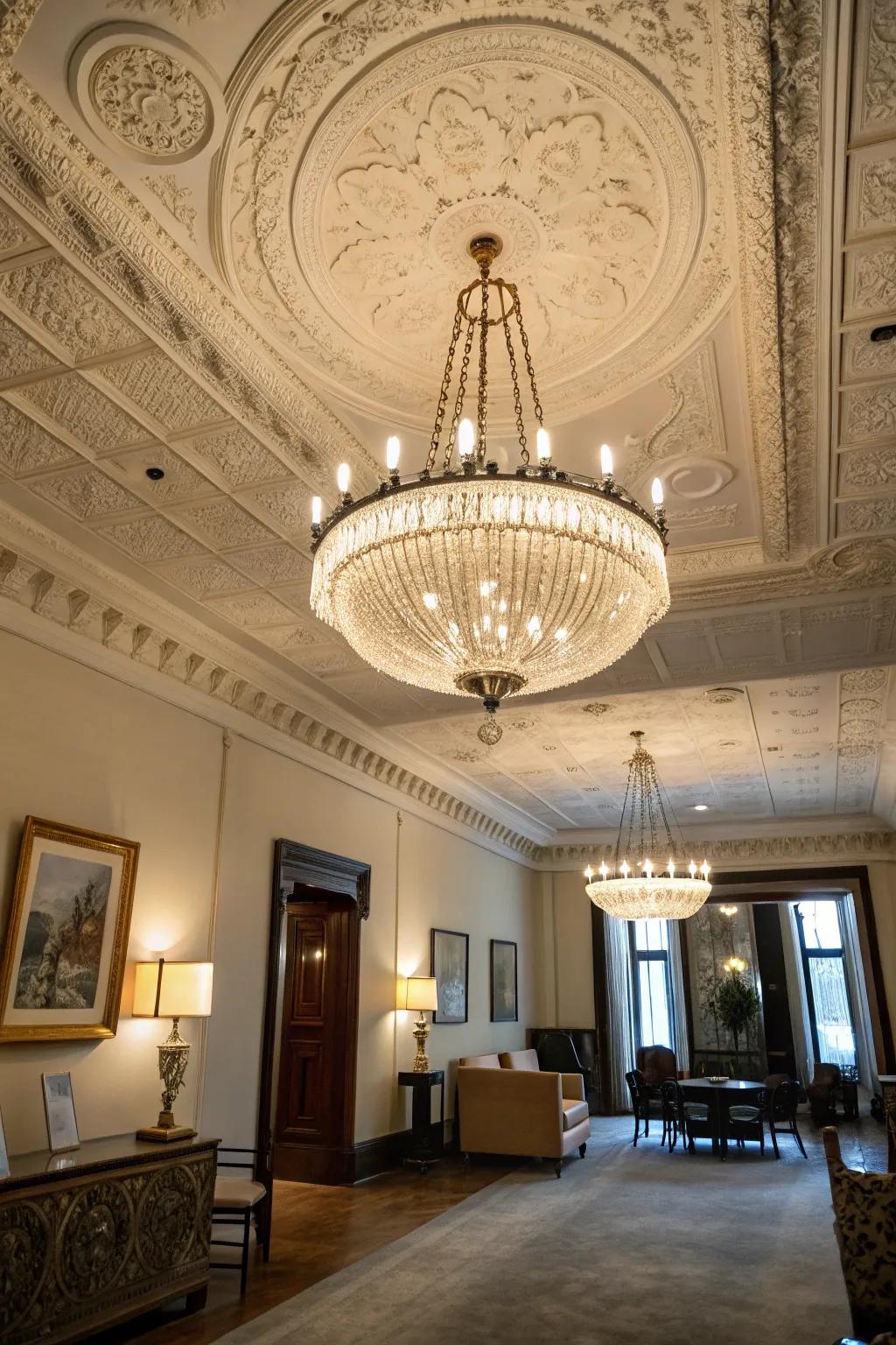 Top border adding a surprising element of refinement.