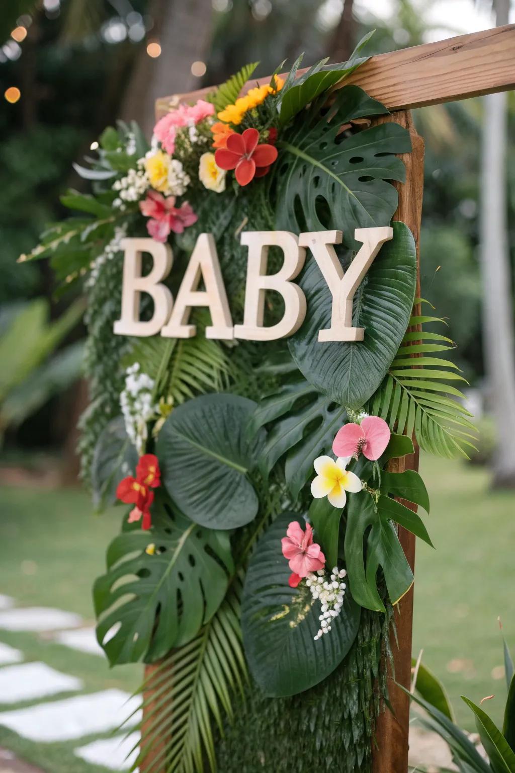 A custom banner introduces a personal touch.