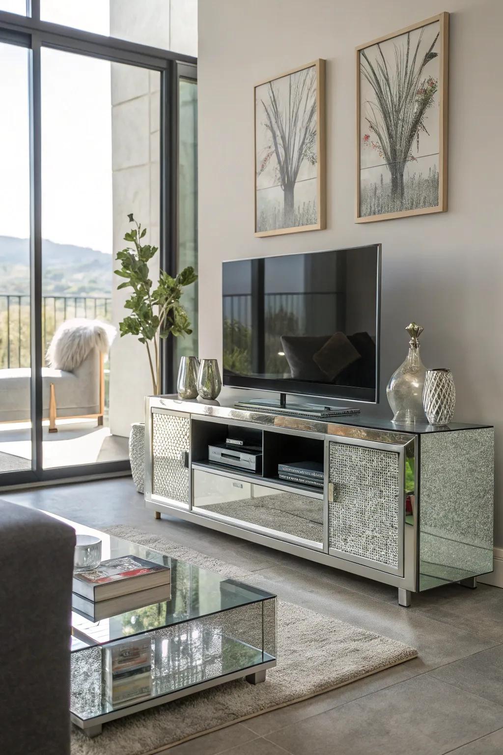 Glass features are an elegant and futuristic addition.