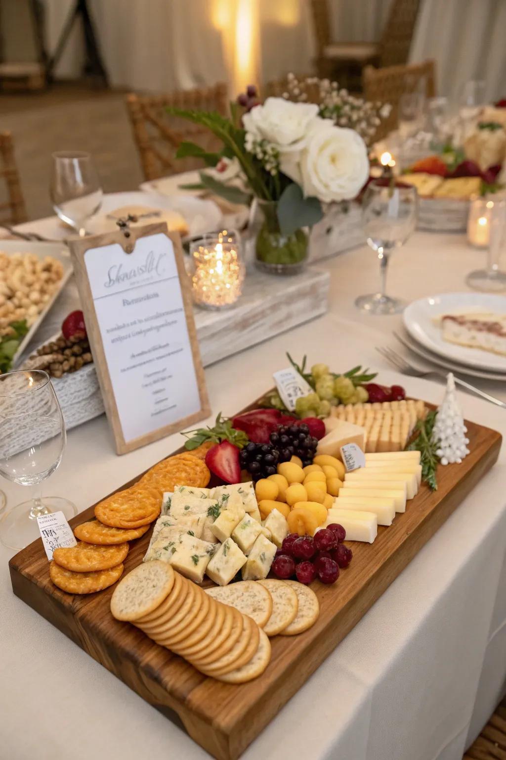 Interactive cheese examination provides an enjoyable activity.