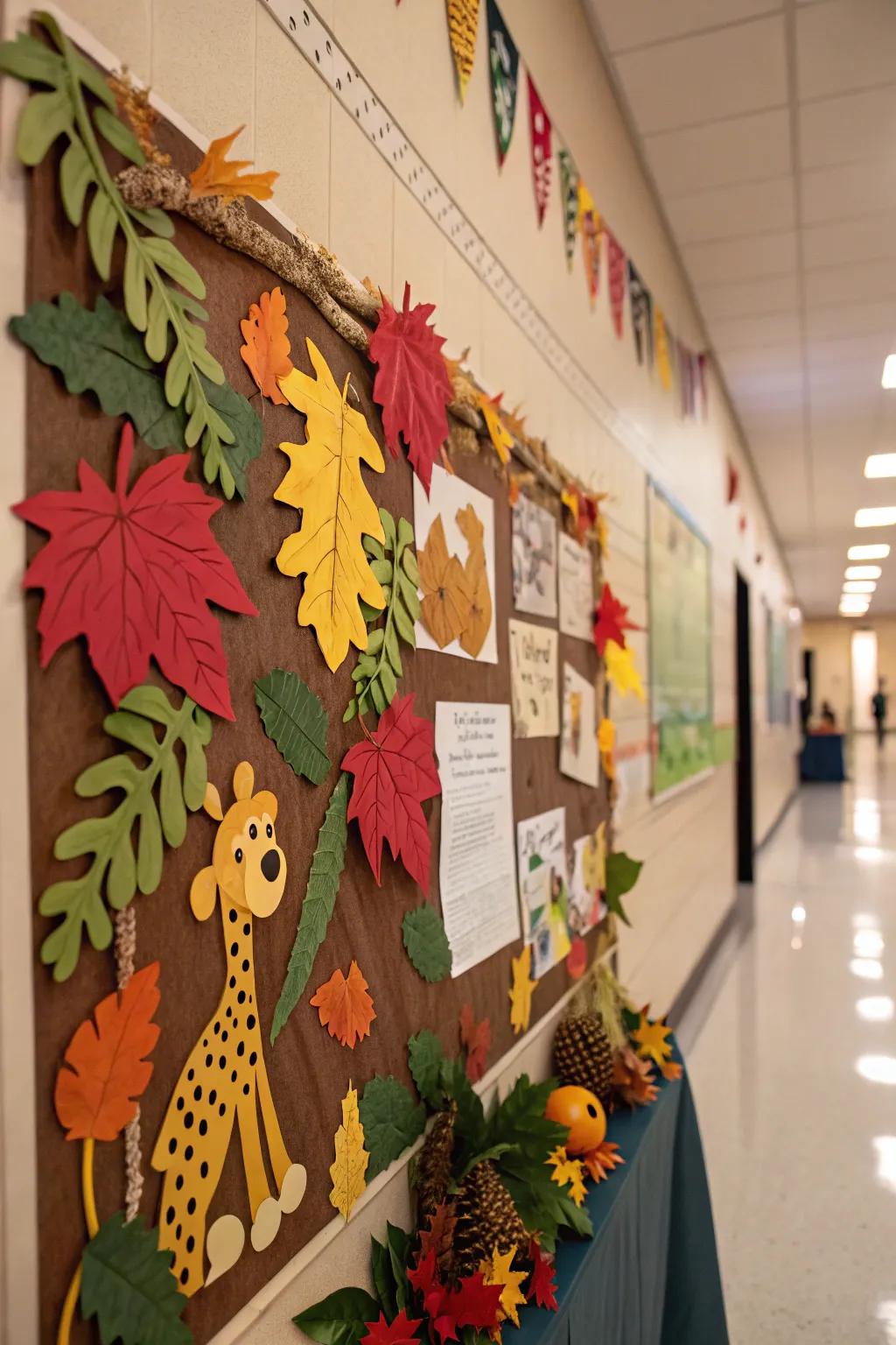 A nature-driven board aimed at linking students to the elegance of the environment.