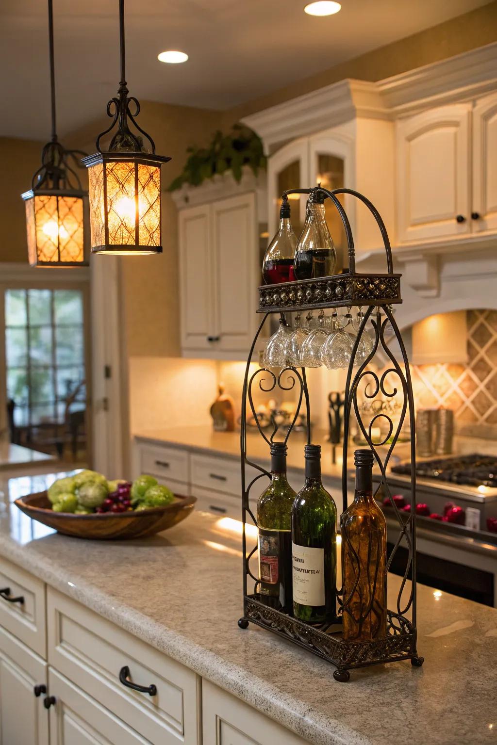 Transform your wine preservation into a visual display.