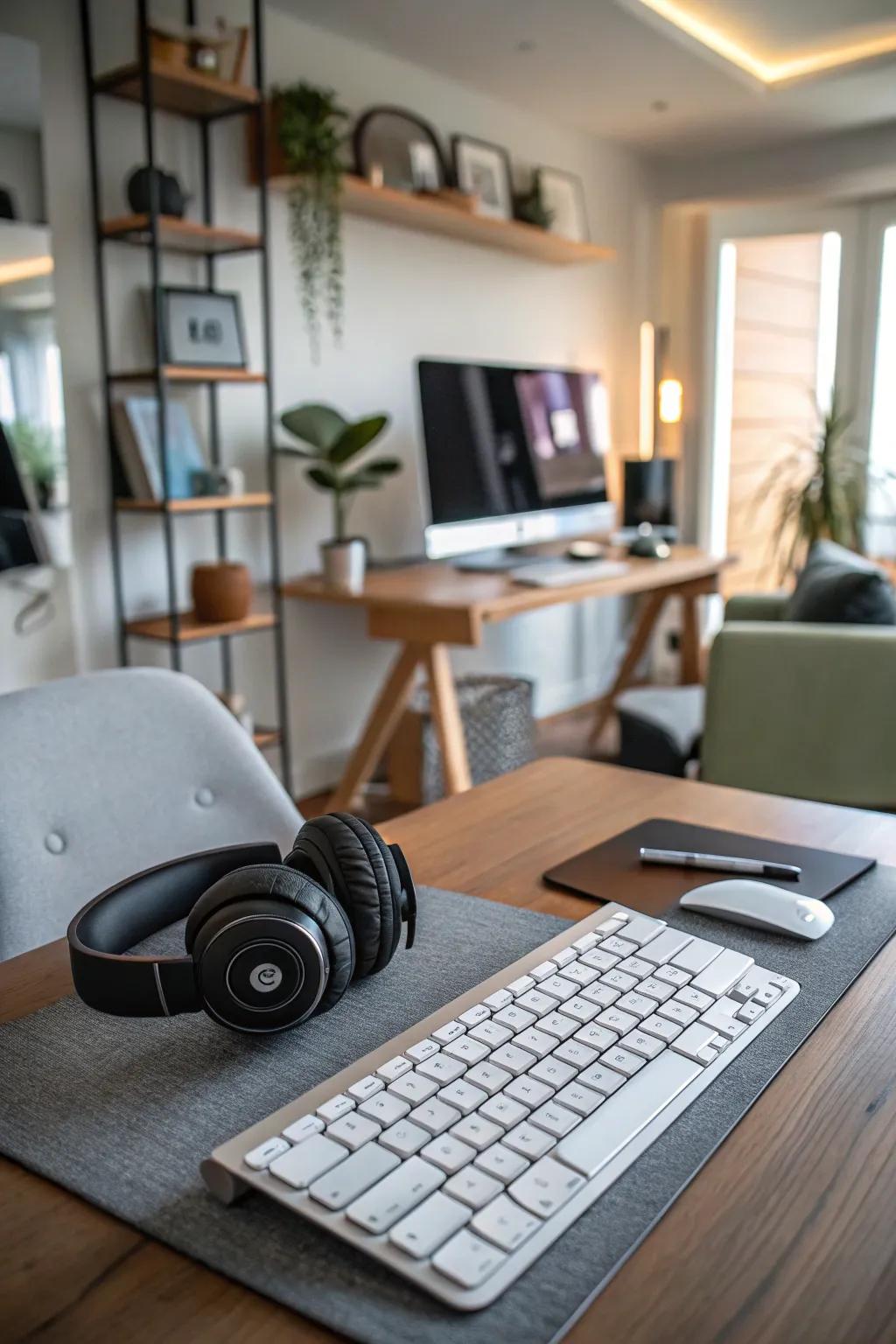 Technological enhancements to improve your home office.