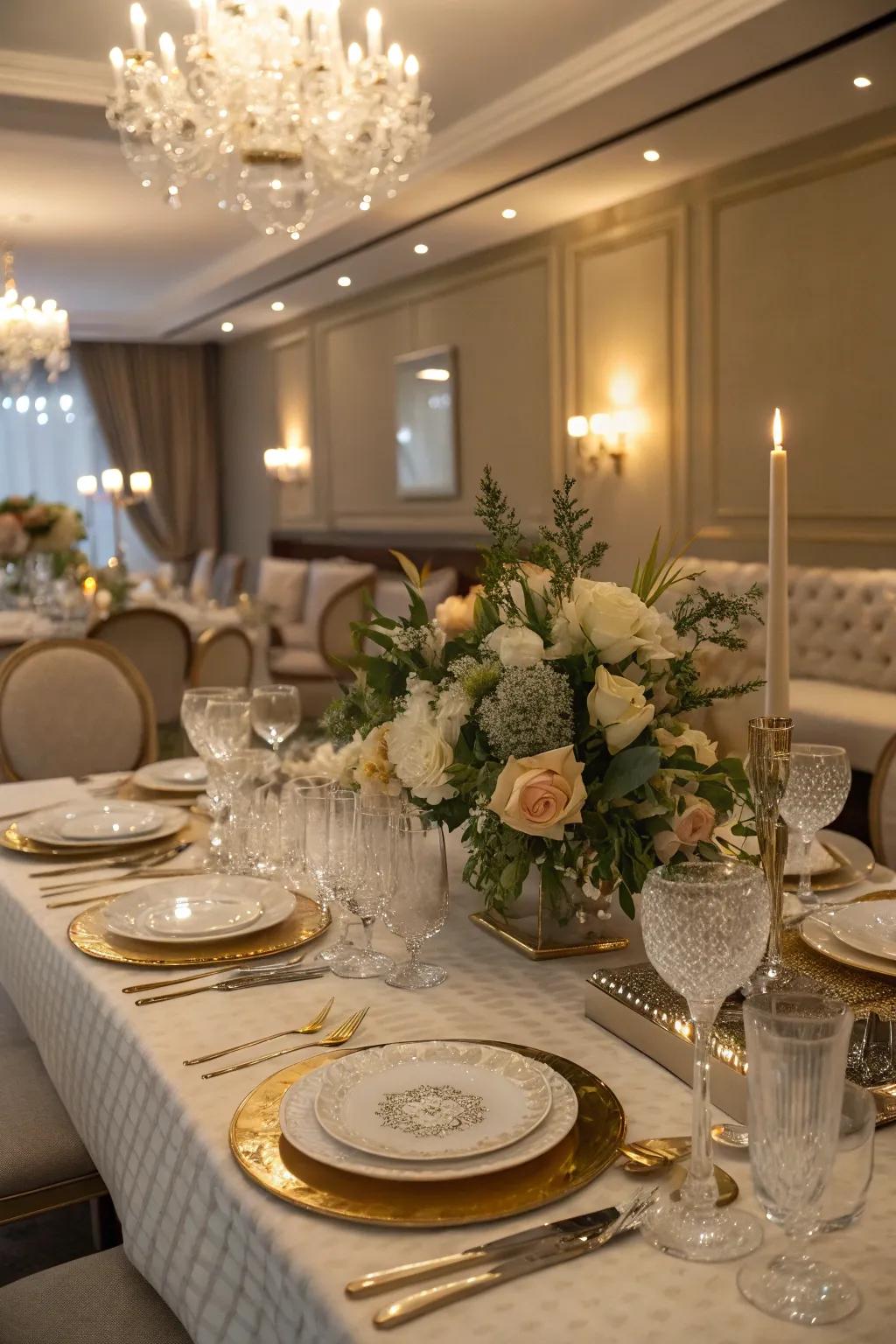 Dine in unsurpassed elegance with a sumptuous dinner celebration to commemorate your milestone 4-0.