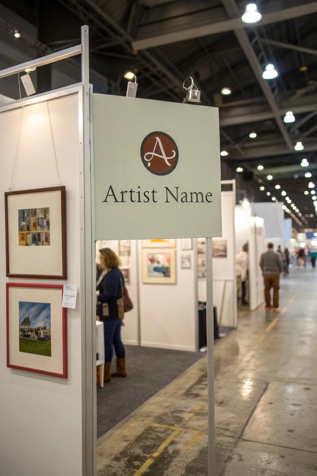 Distinct brand identification that attracts and informs visitors.