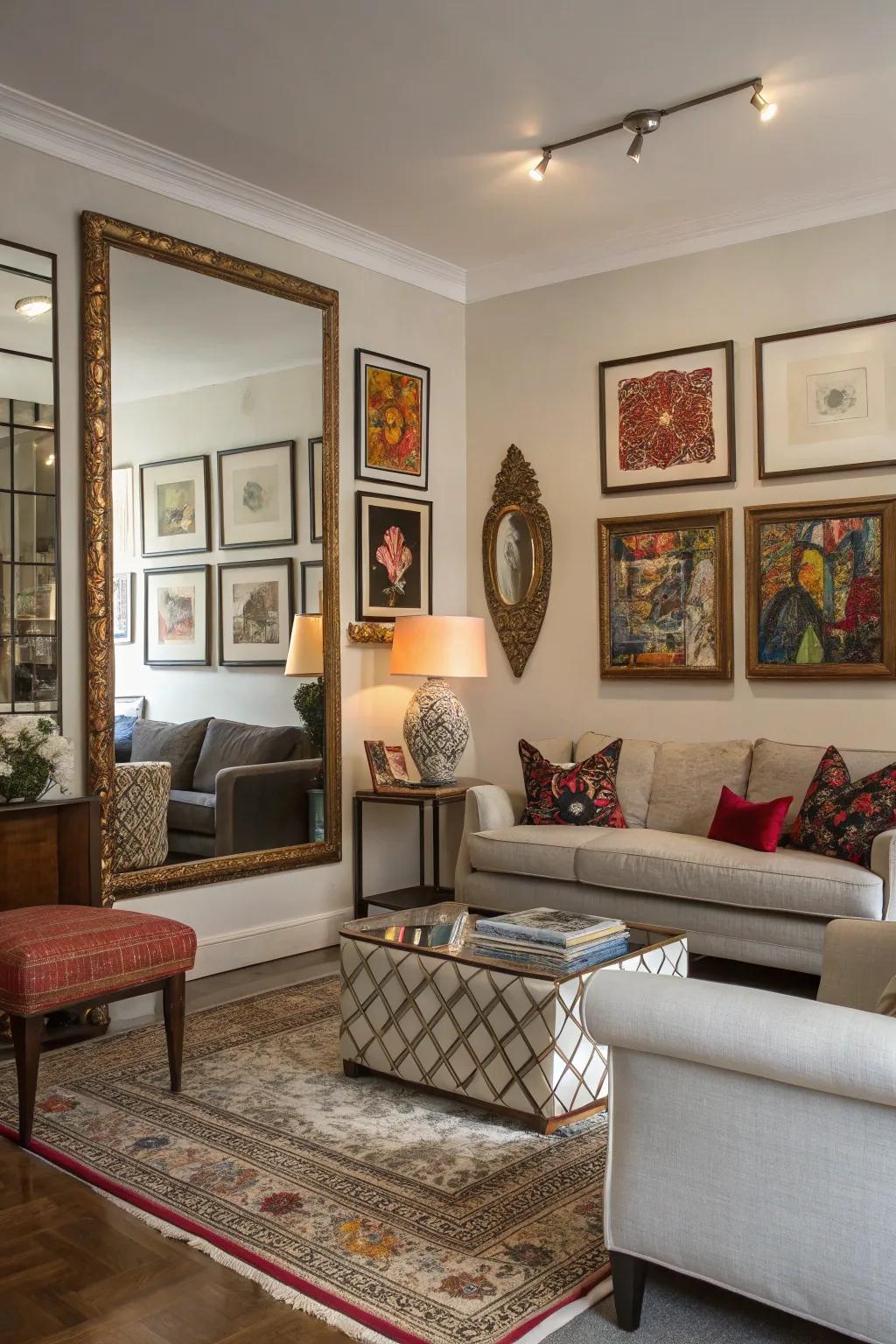 Ornamental items expand and personalize your space.
