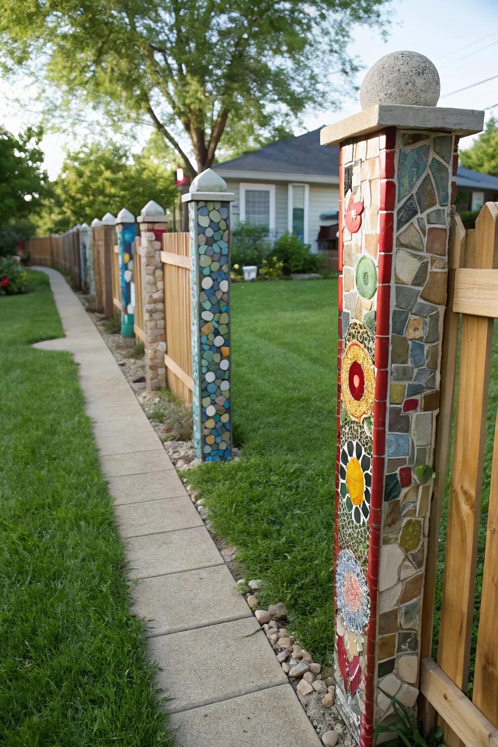 Turn your posts into masterpieces with awe-inspiring mosaic designs.