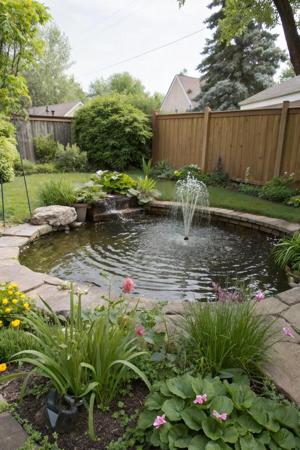 Water features infuse tranquility and splendor into any garden setting.