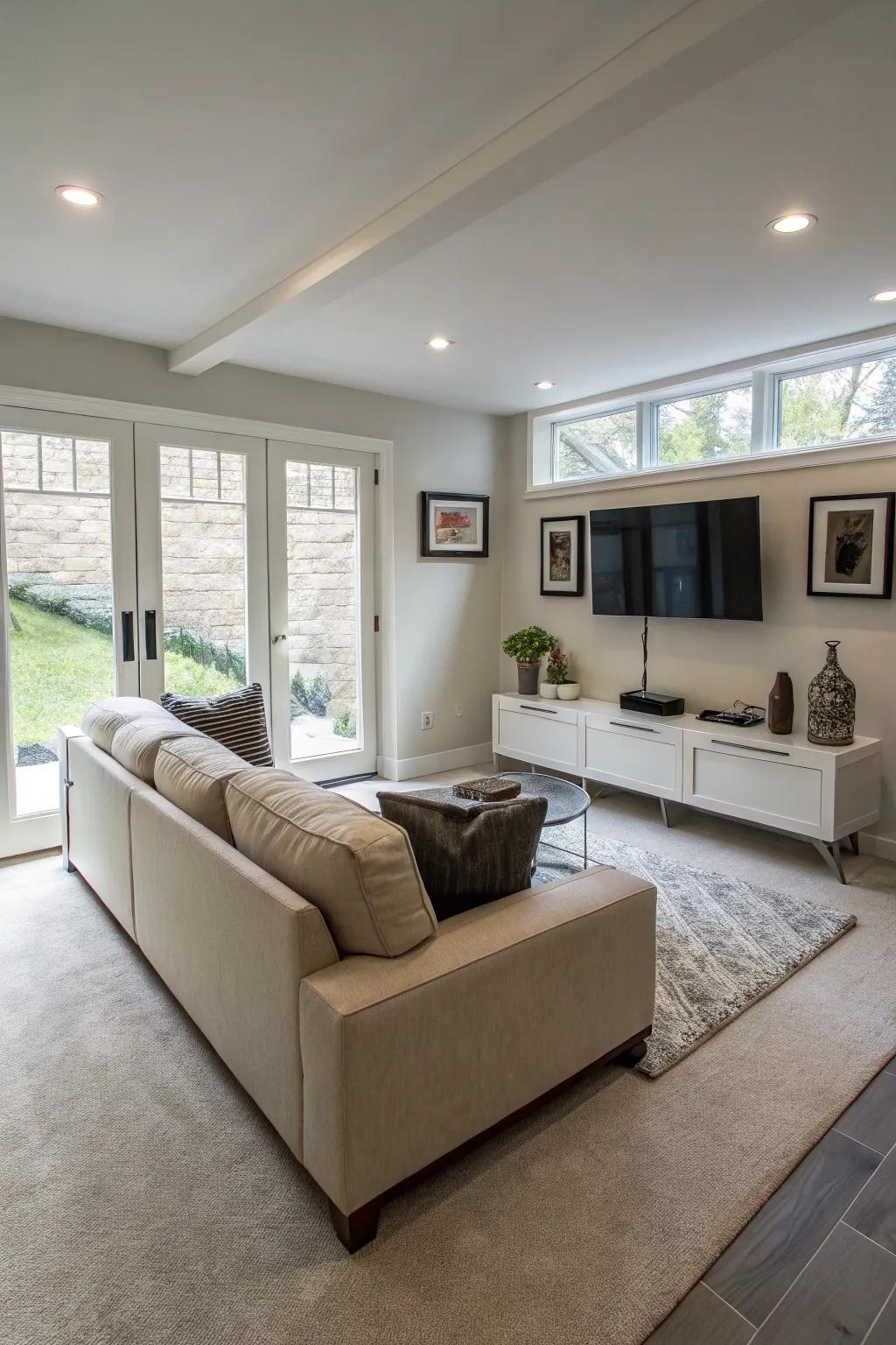 Space-efficient furniture maximizes utility without compromising style.