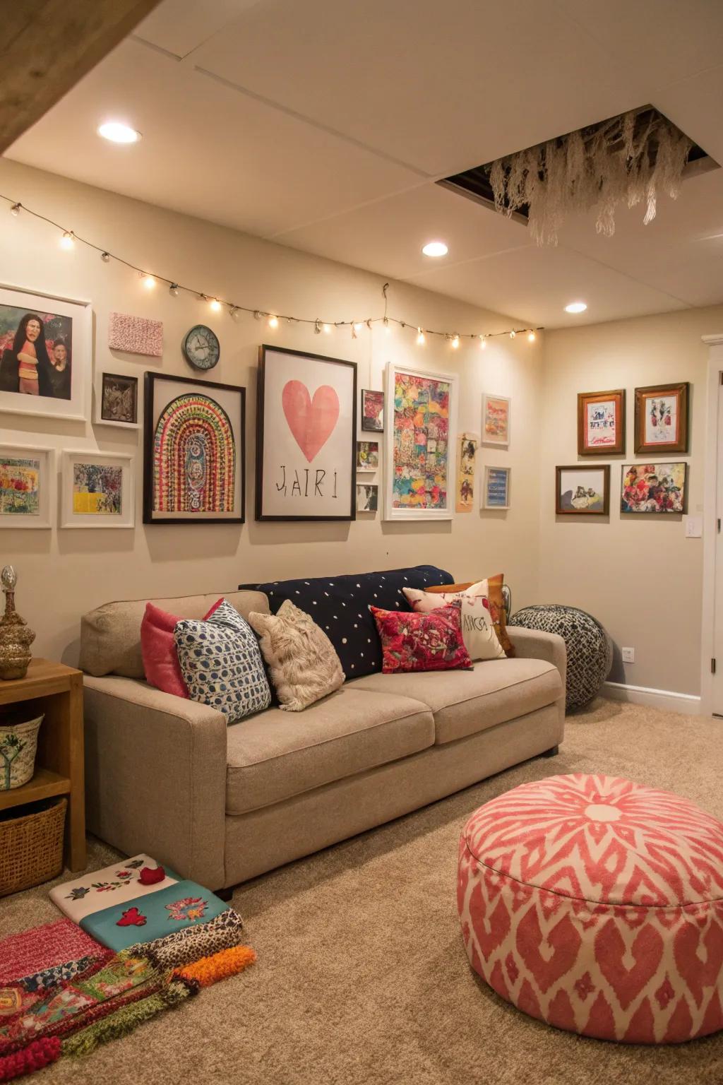 Art and decor impart personality and flair.