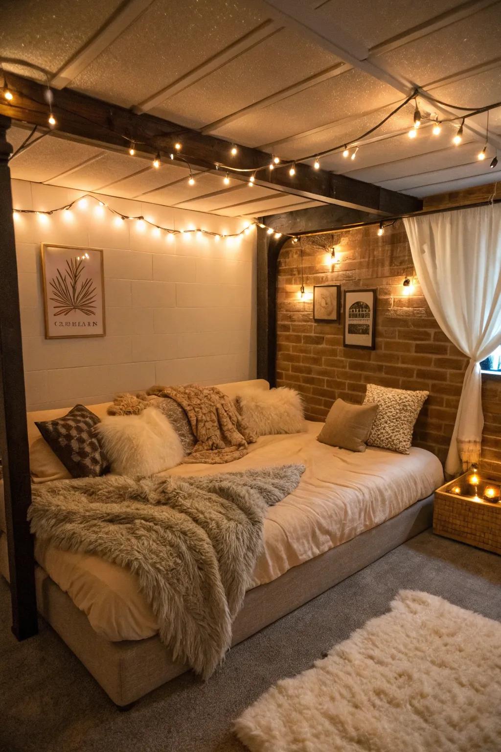 An informal area designed for unwinding and connecting.