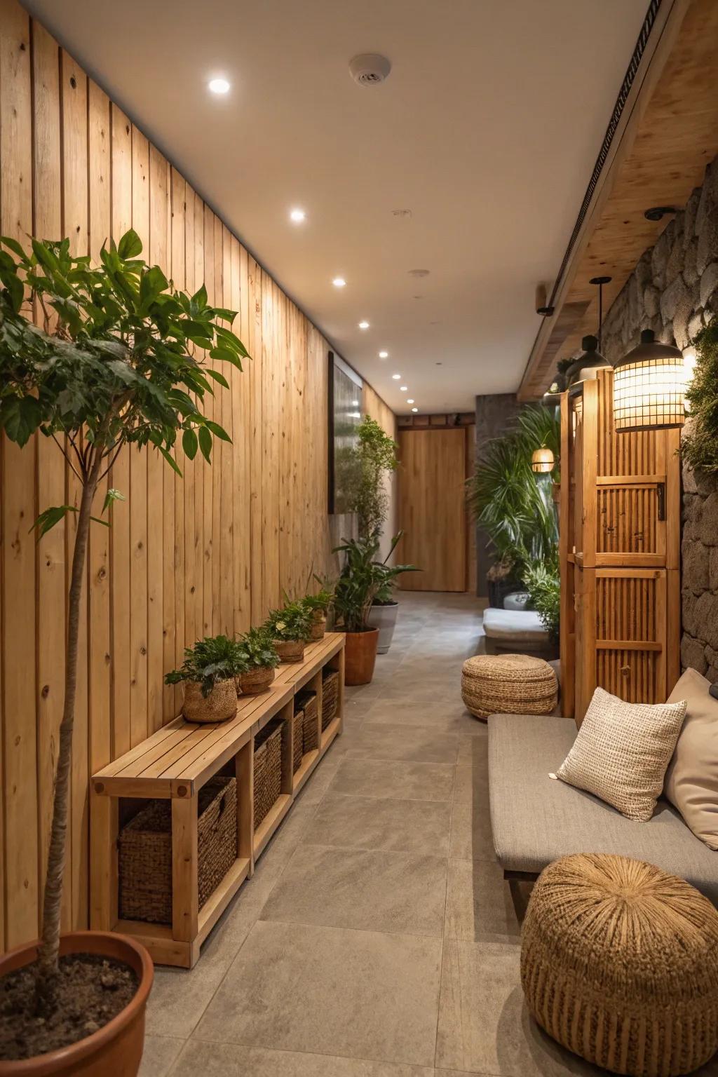 Eco-conscious panels for sustainable design.